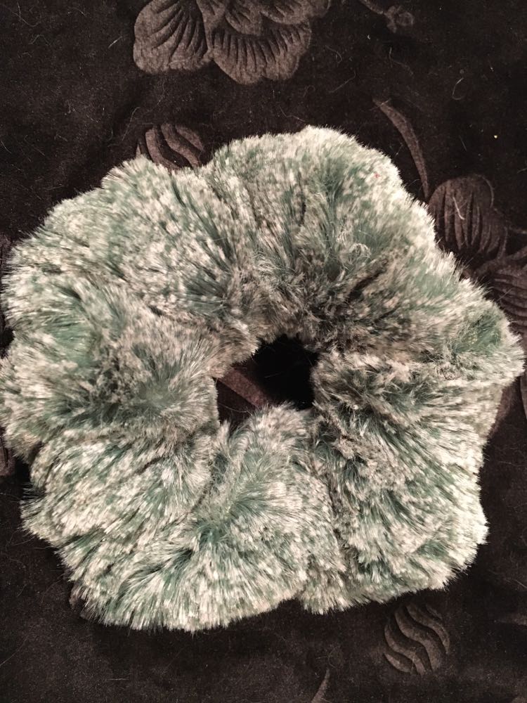 Minky scrunchies
