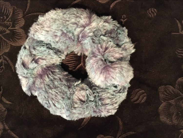 Minky scrunchies