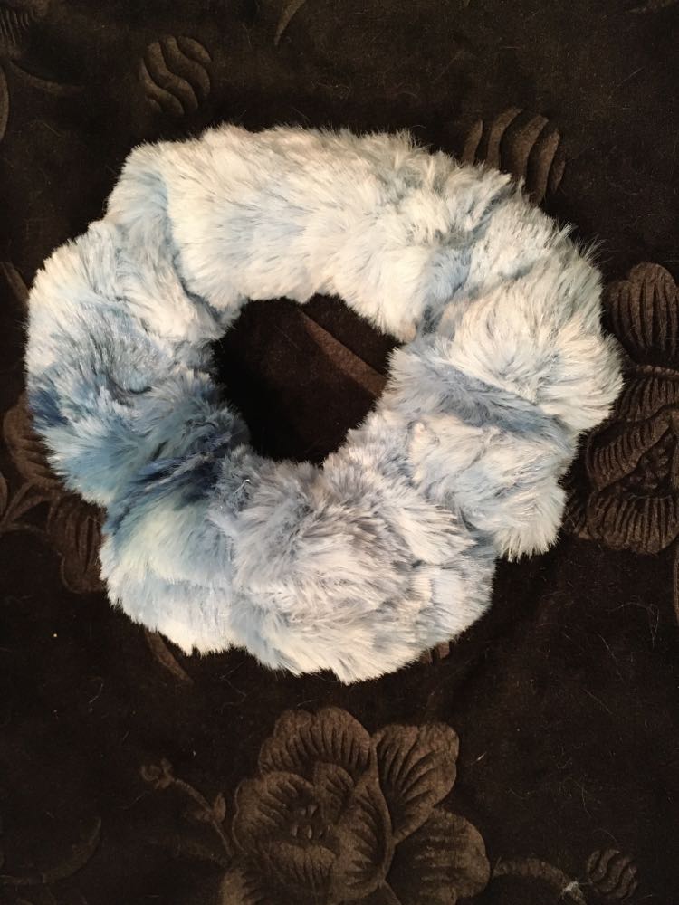 Minky scrunchies