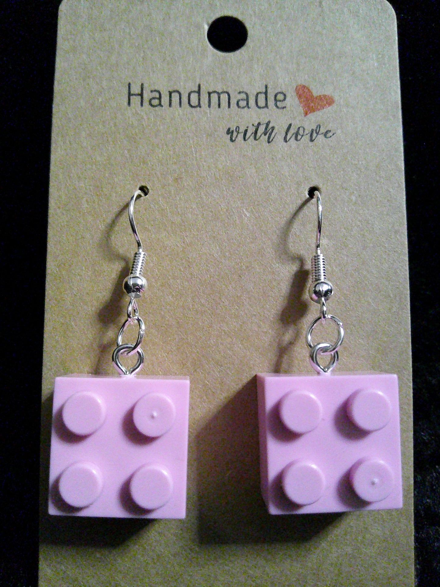 Pink LEGO block