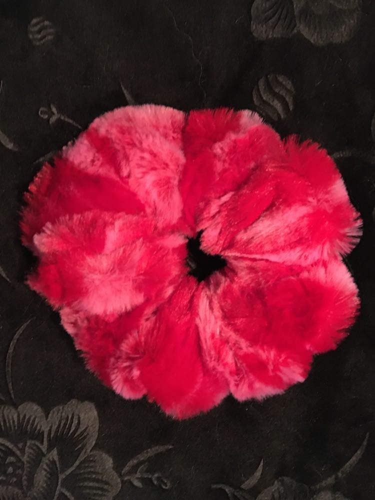 Minky scrunchies