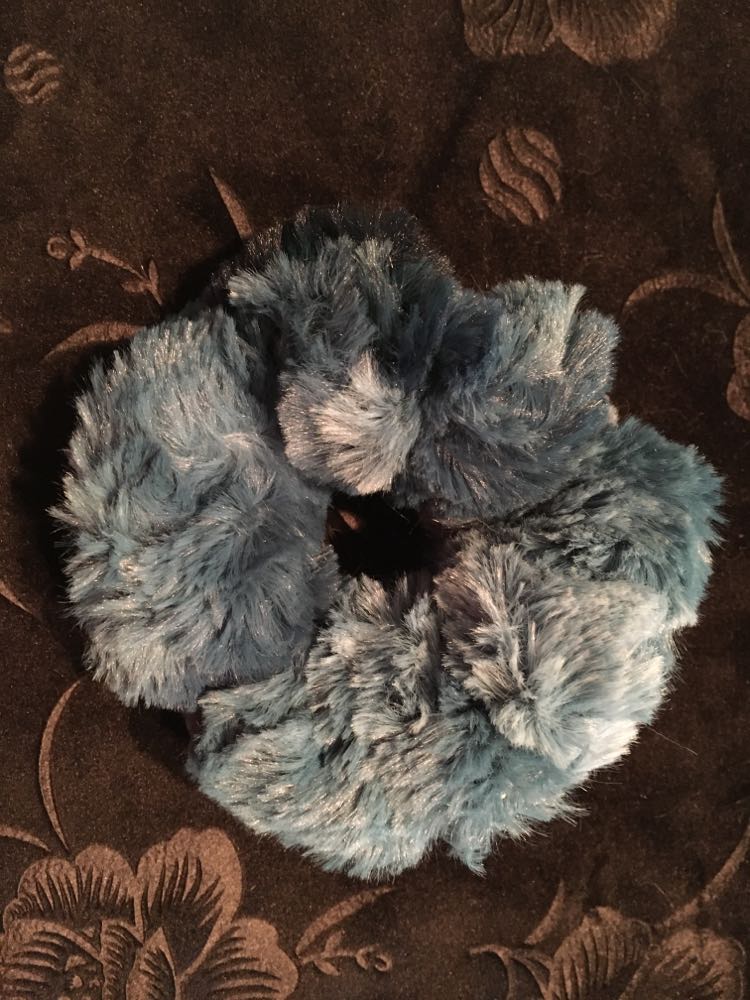 Minky scrunchies