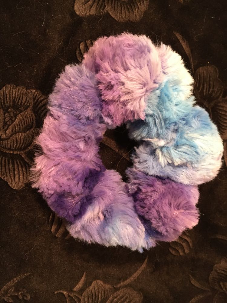 Minky scrunchies