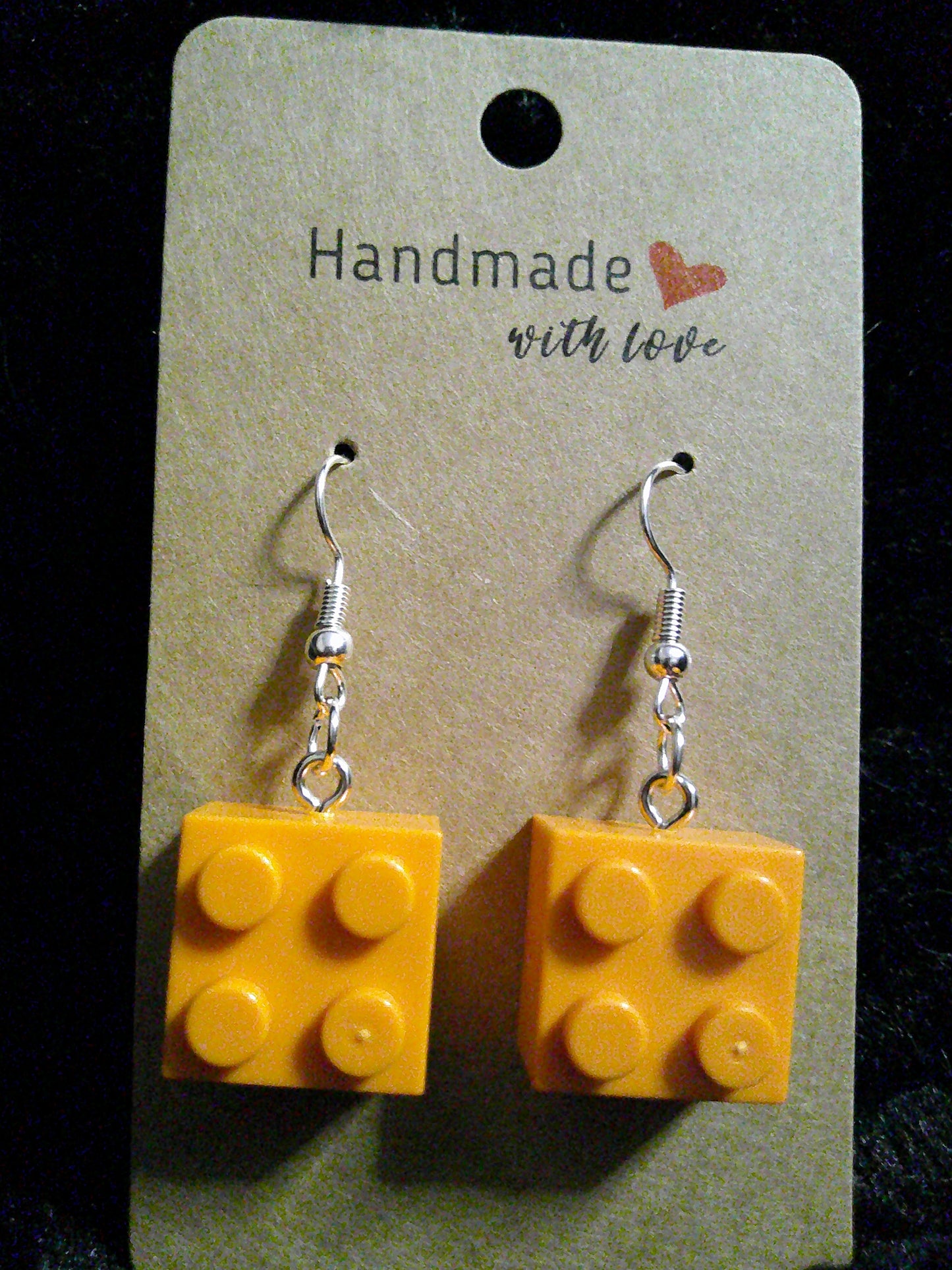 Orange LEGO block