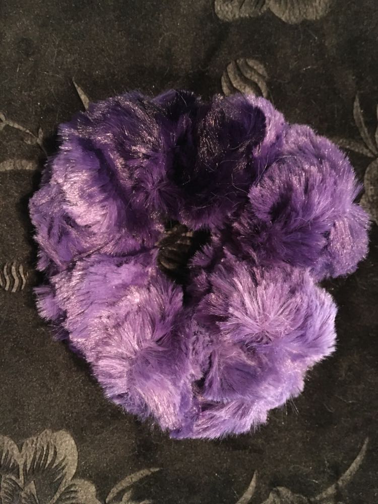 Minky scrunchies