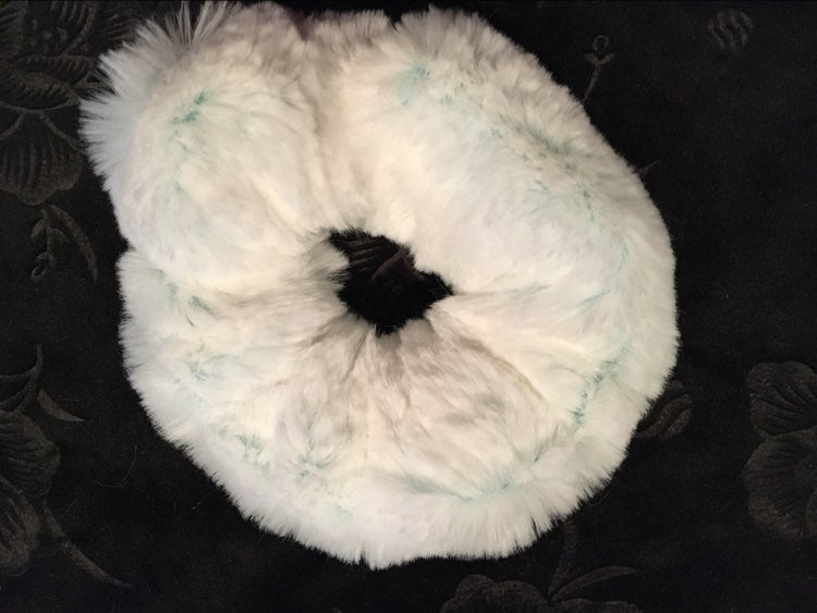 Minky scrunchies