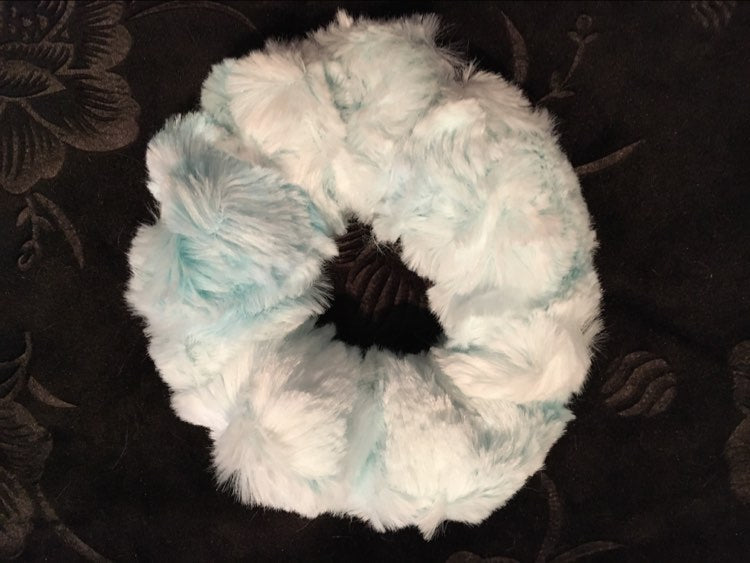 Minky scrunchies