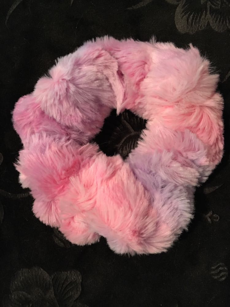 Minky scrunchies
