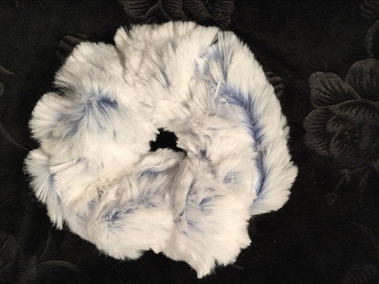 Minky scrunchies