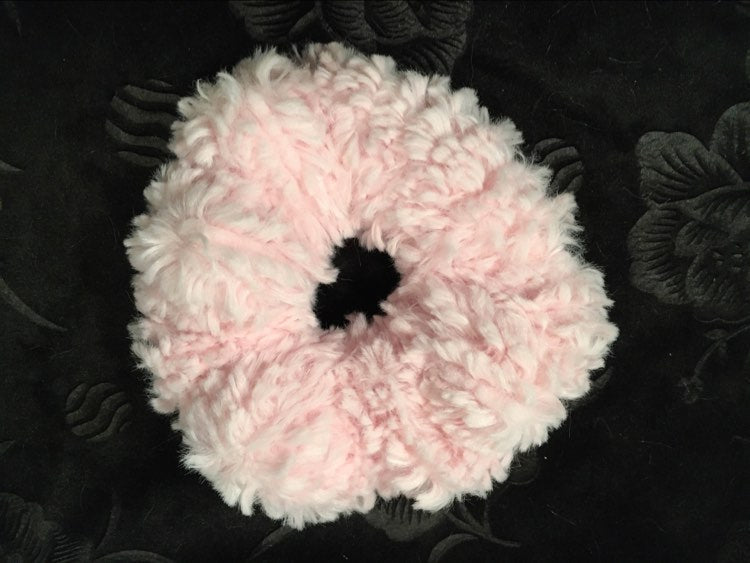Minky scrunchies
