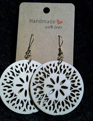 Boho circle white