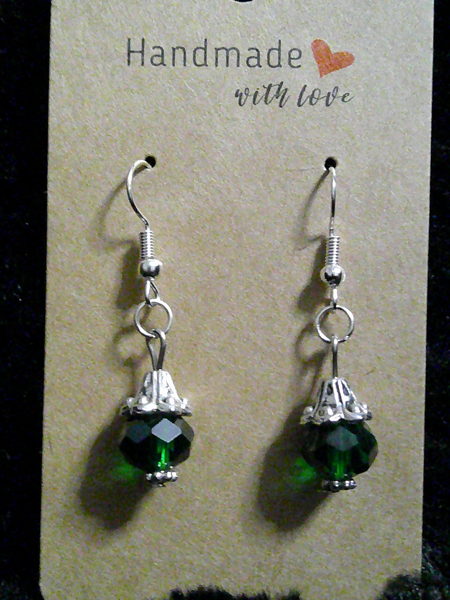 Dark green gemstone