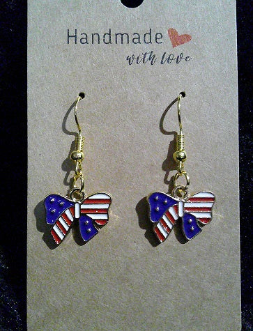 American flag bow