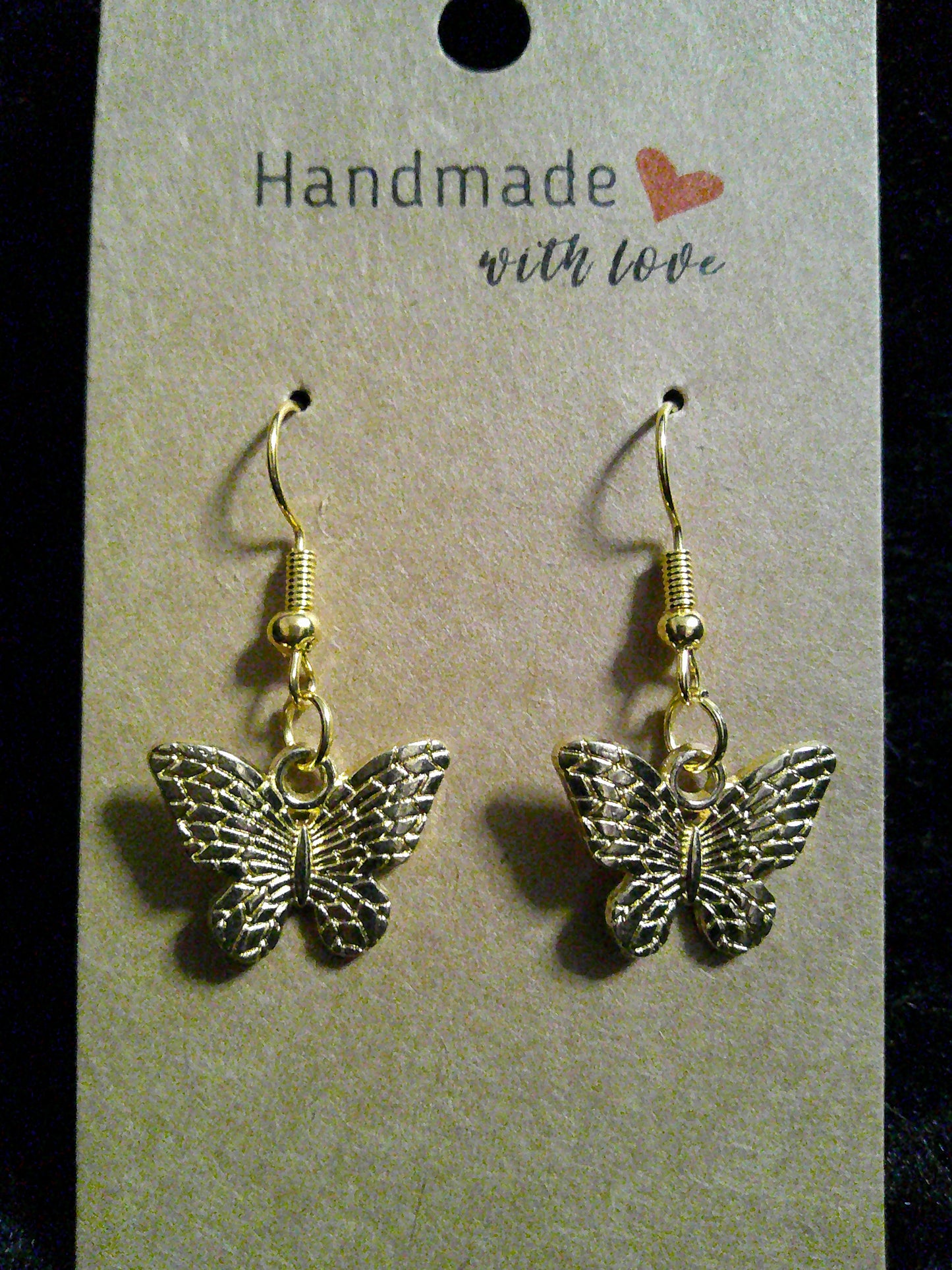 Gold butterfly