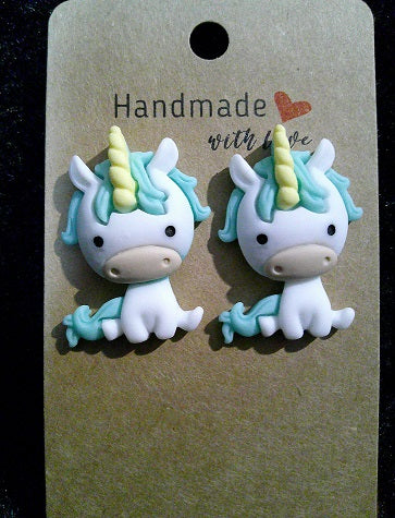 Green unicorn