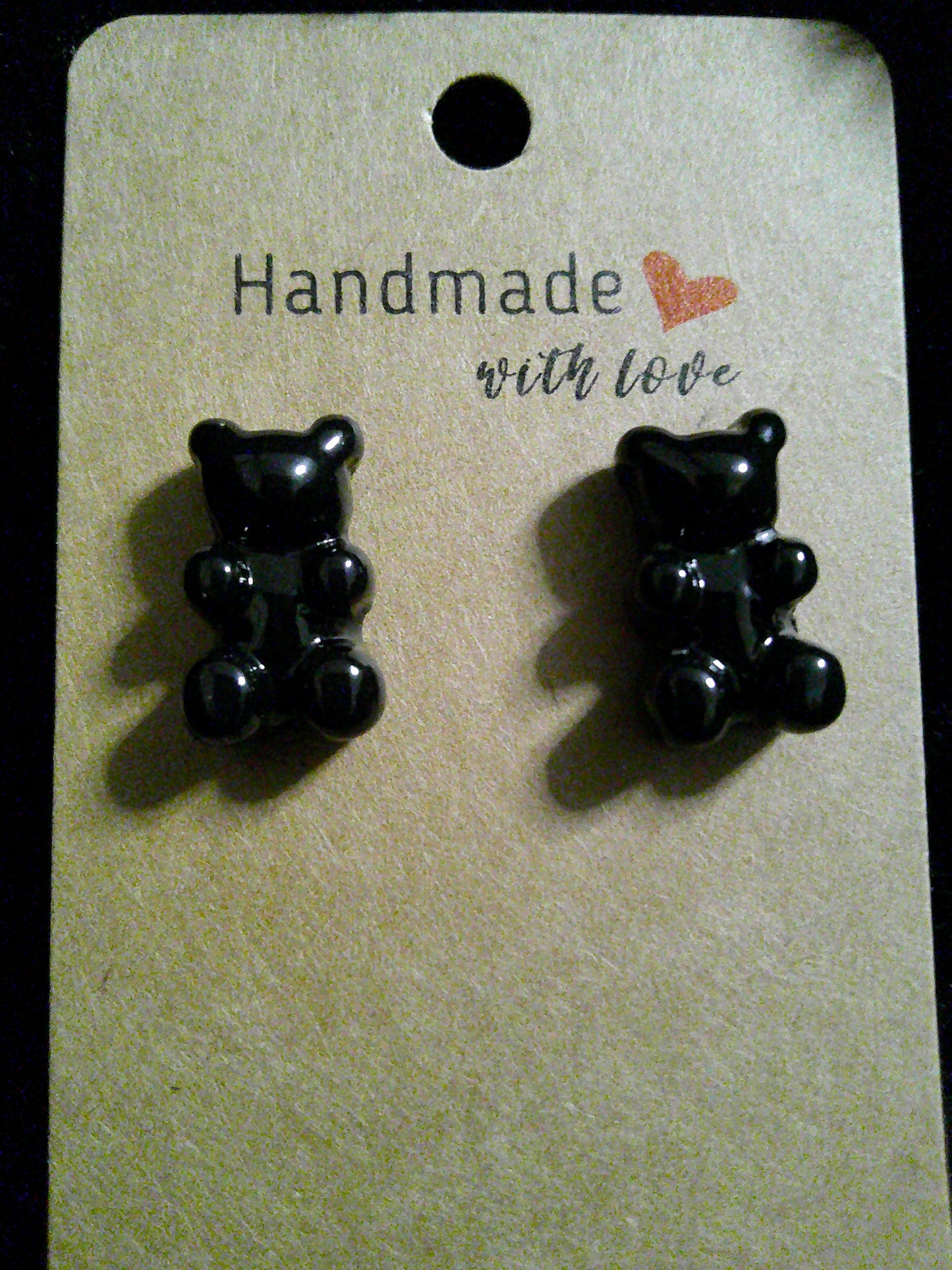 Black gummy bear