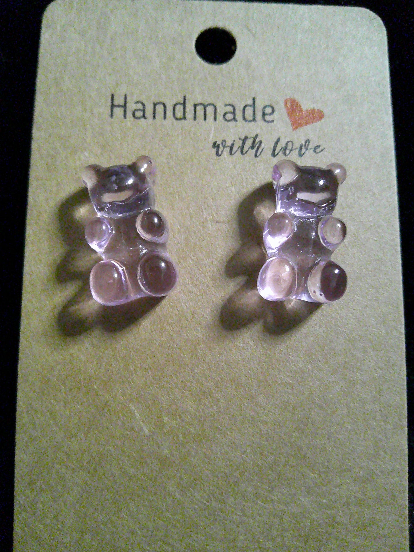 Lavender gummy bear