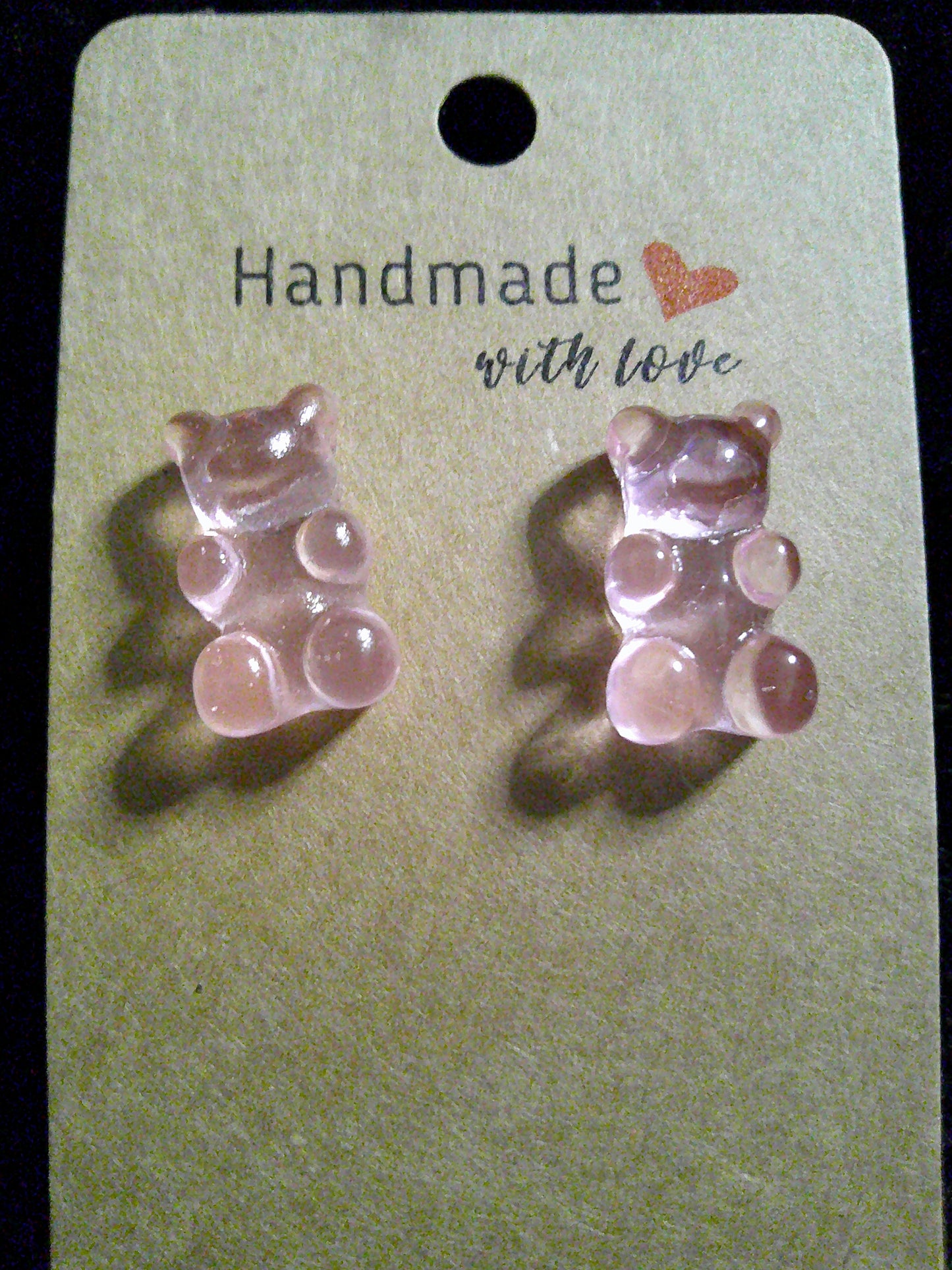 Pink gummy bear