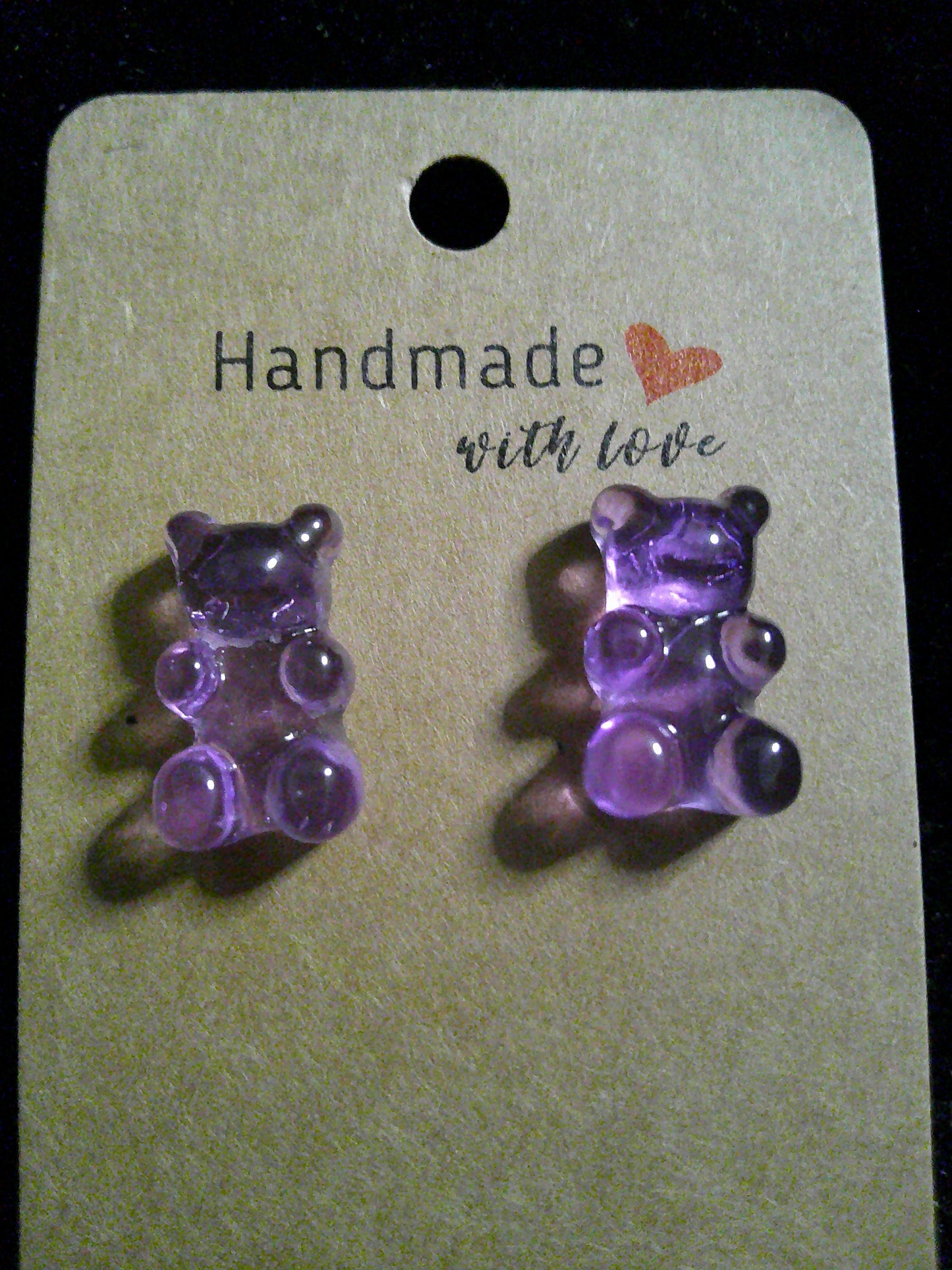 Purple gummy bear