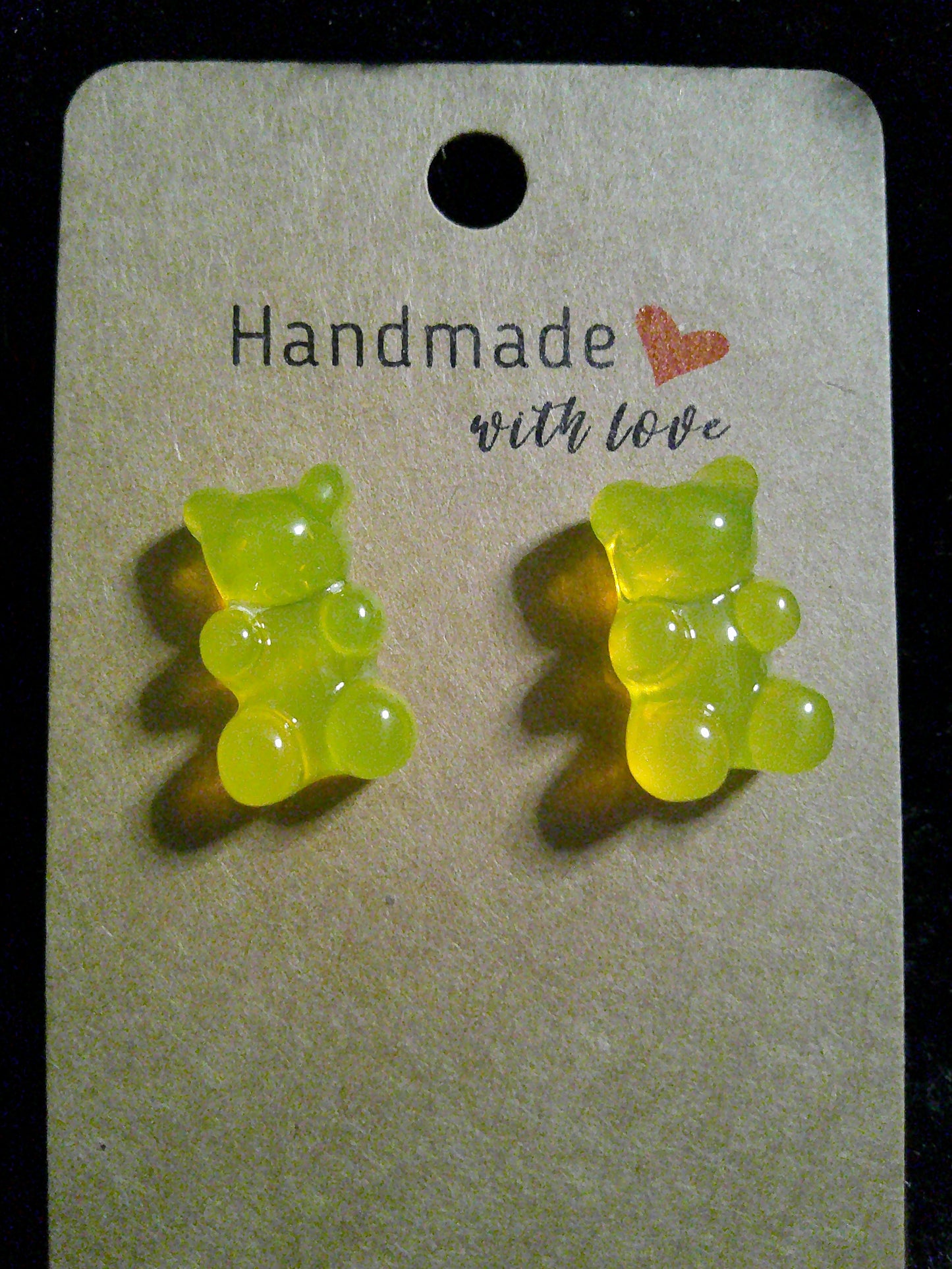 Yellow gummy bear