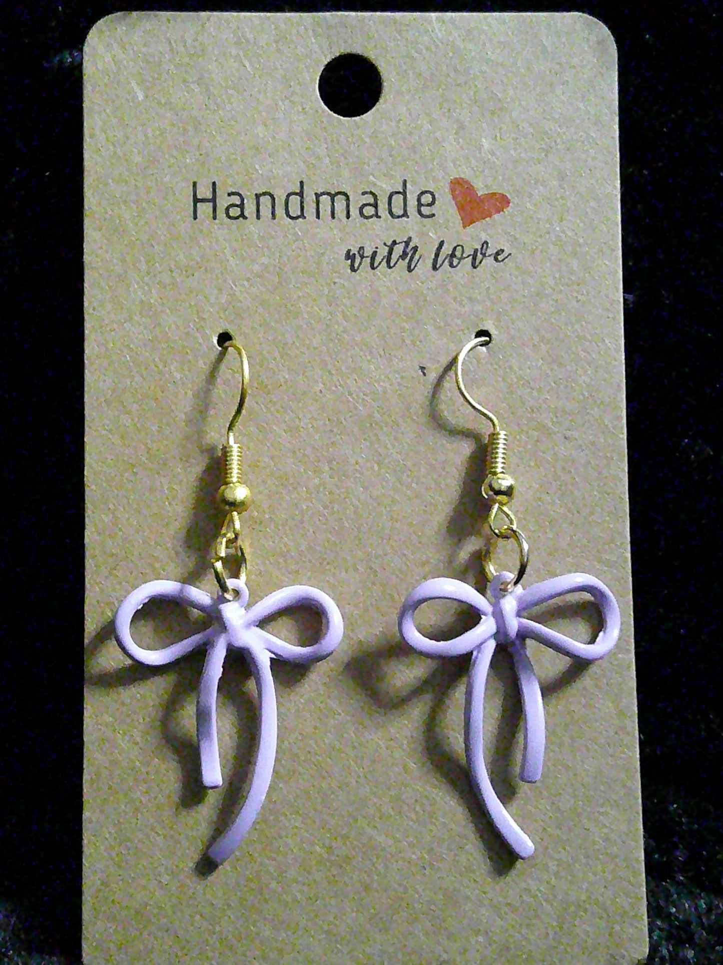 Lavender bow