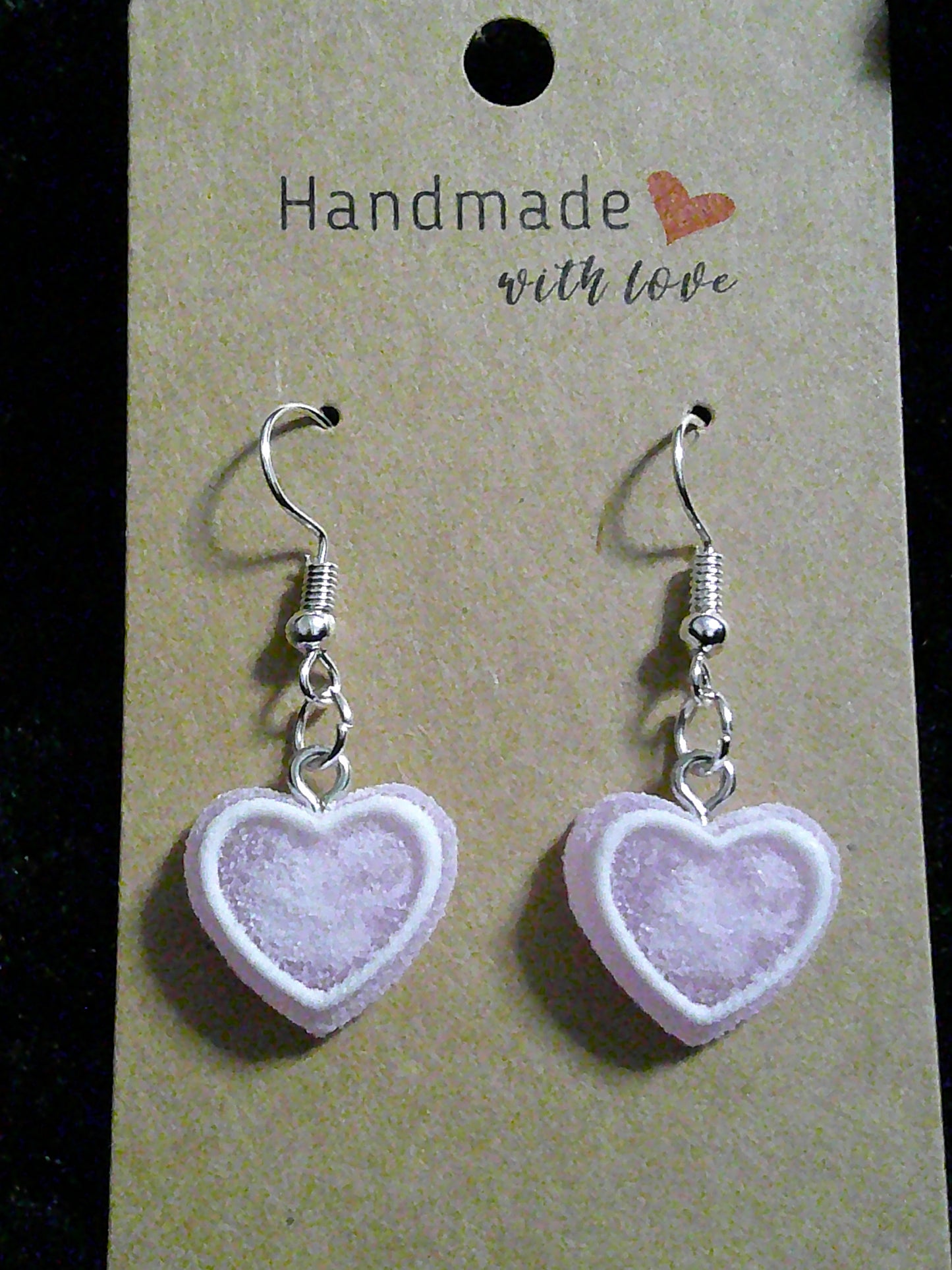Sugar lavender heart