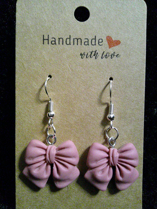 Mauve bow