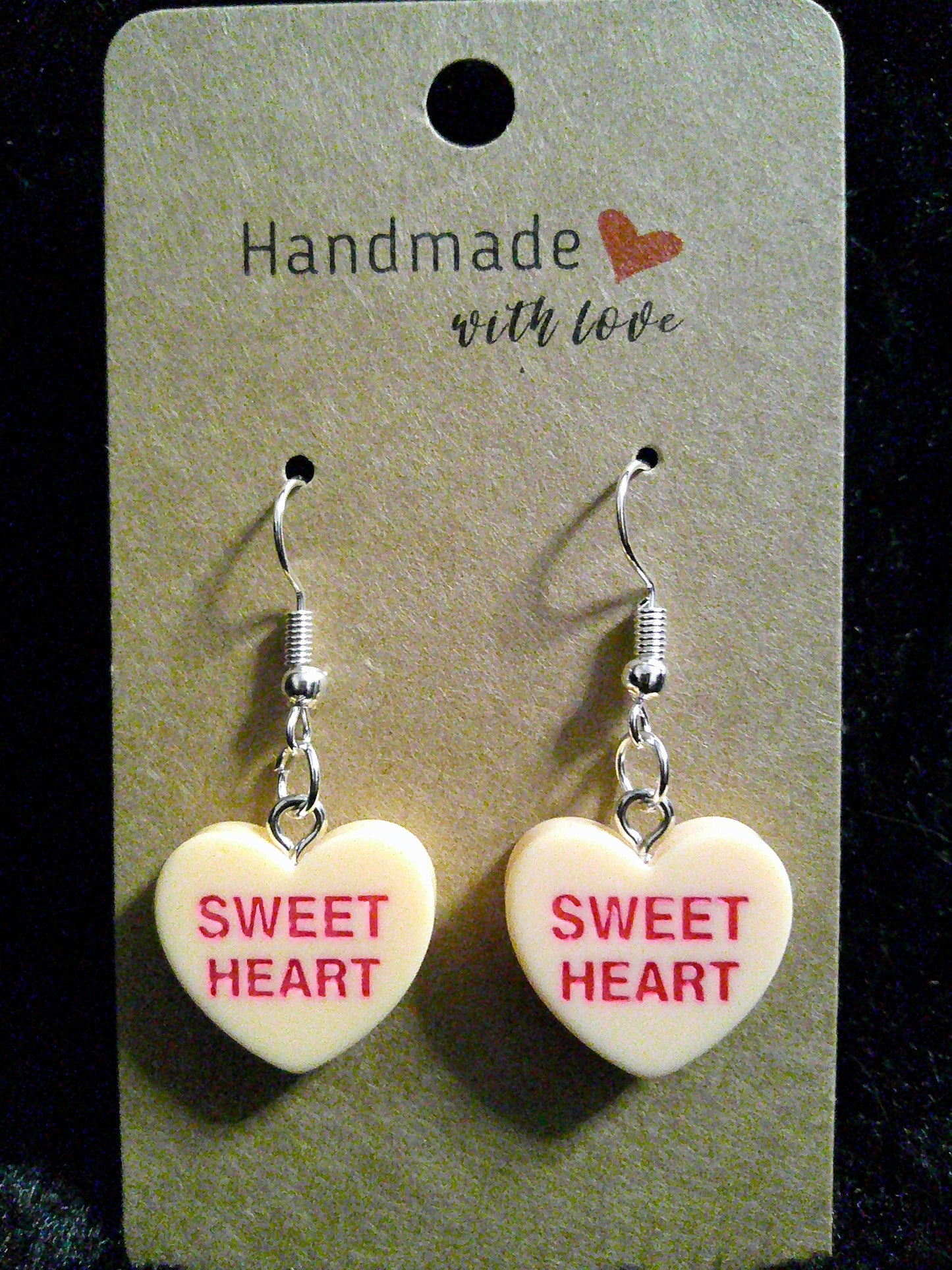 Orange sweetheart heart