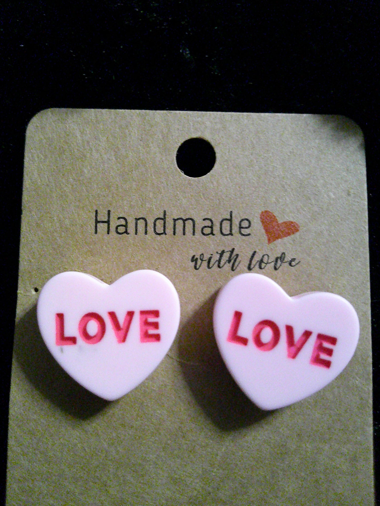 Pink LOVE heart