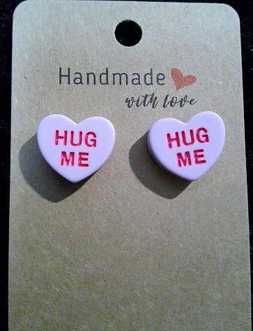 purple Hug Me heart
