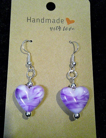 purple swirl heart