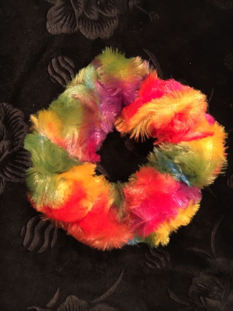 Minky scrunchies