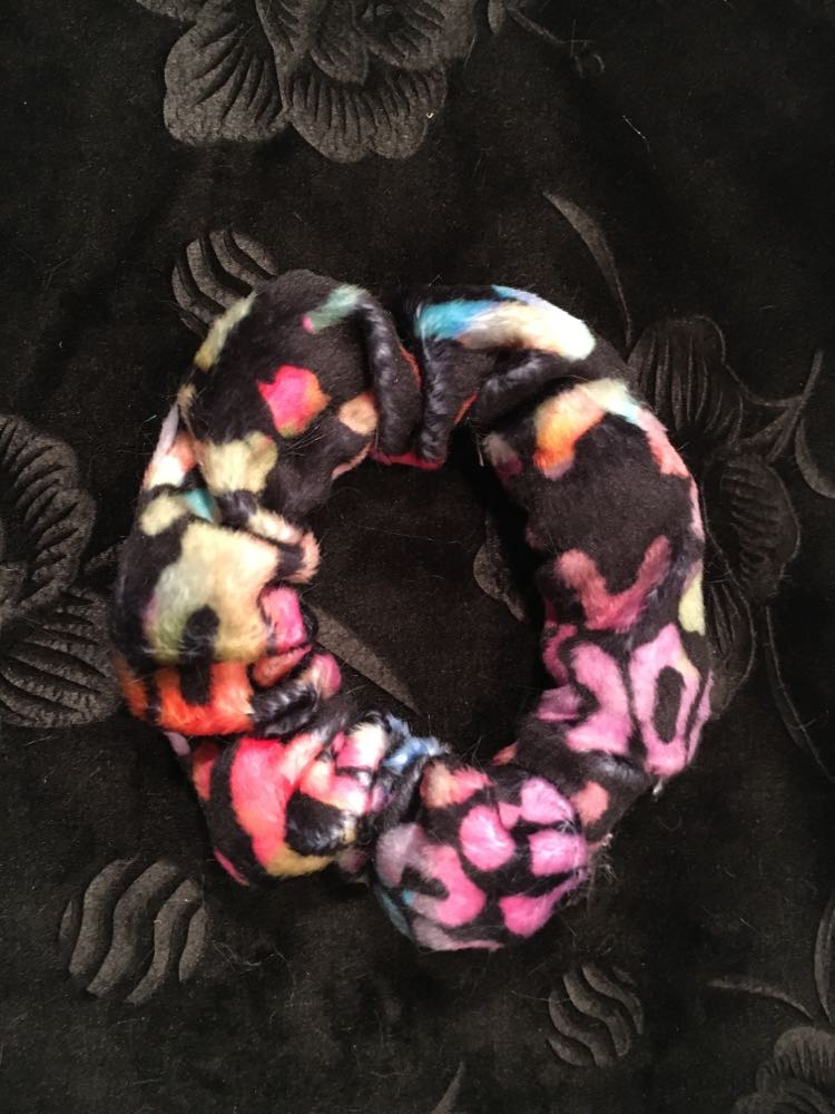 Minky scrunchies