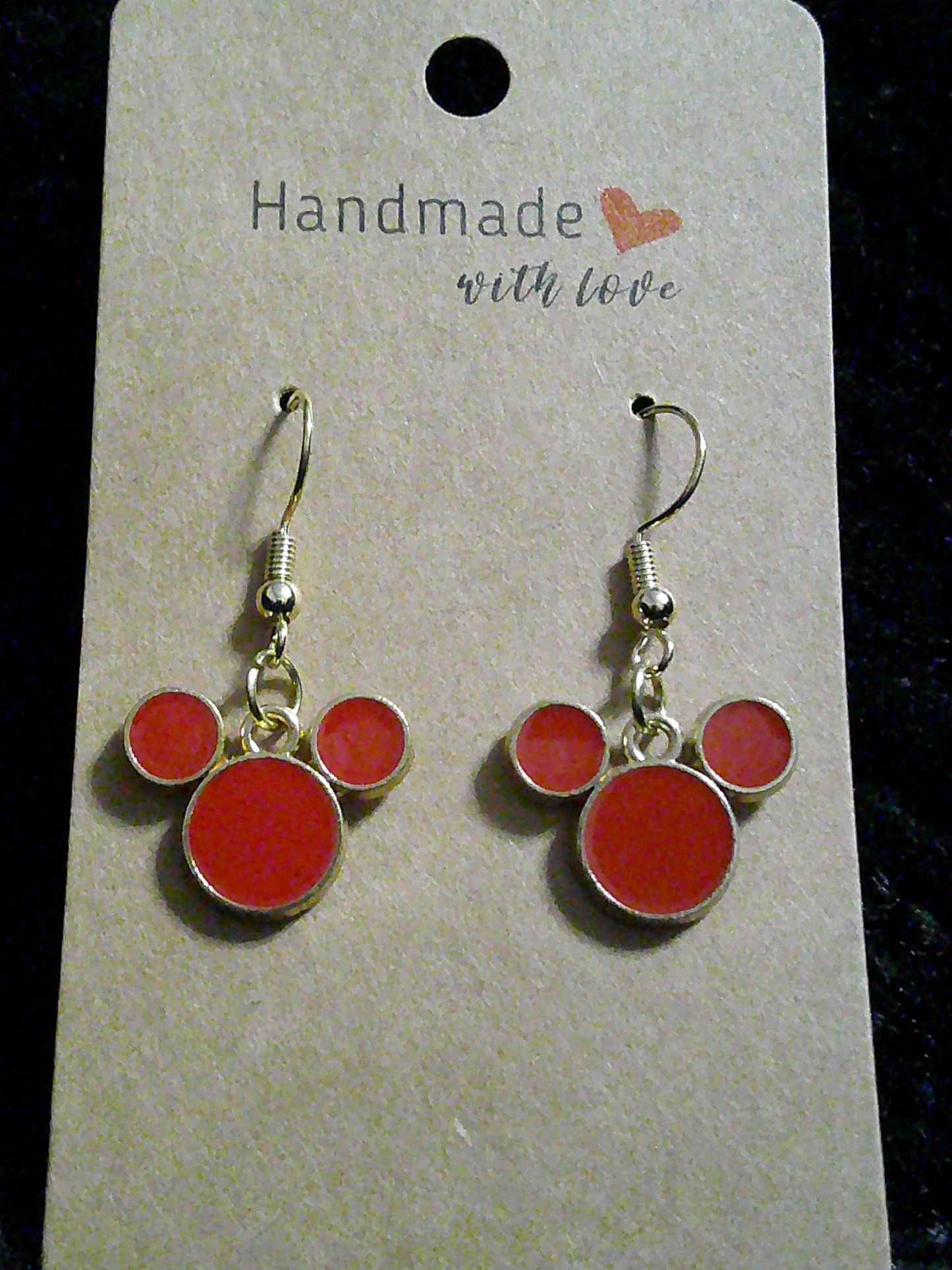 Red mouse ears