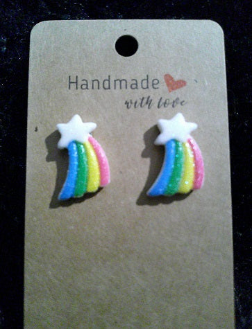 shooting star rainbow
