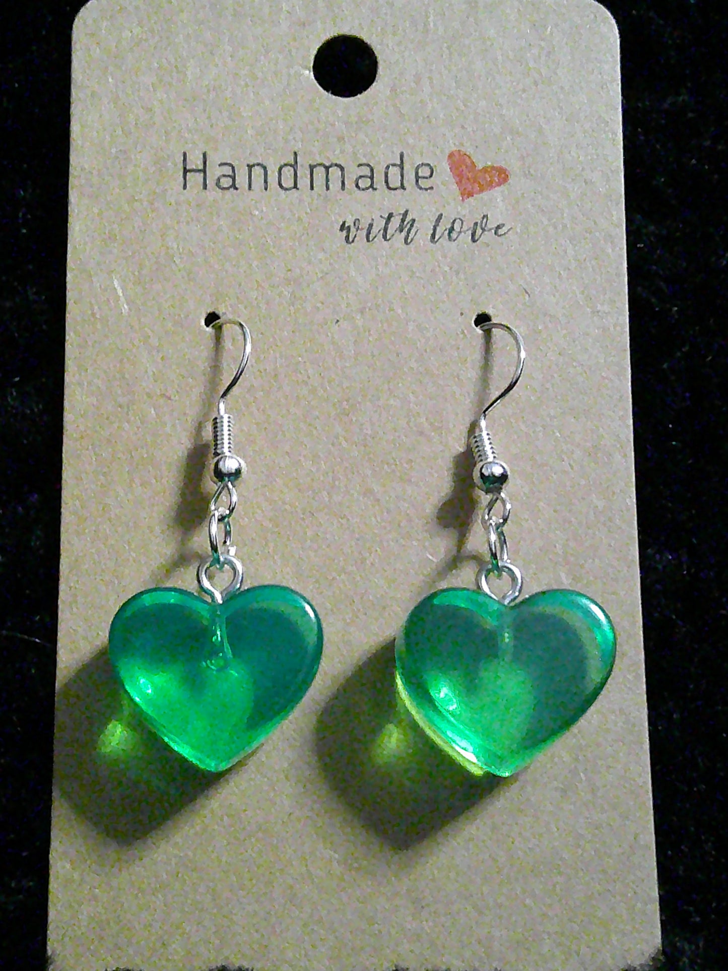 Green thick heart