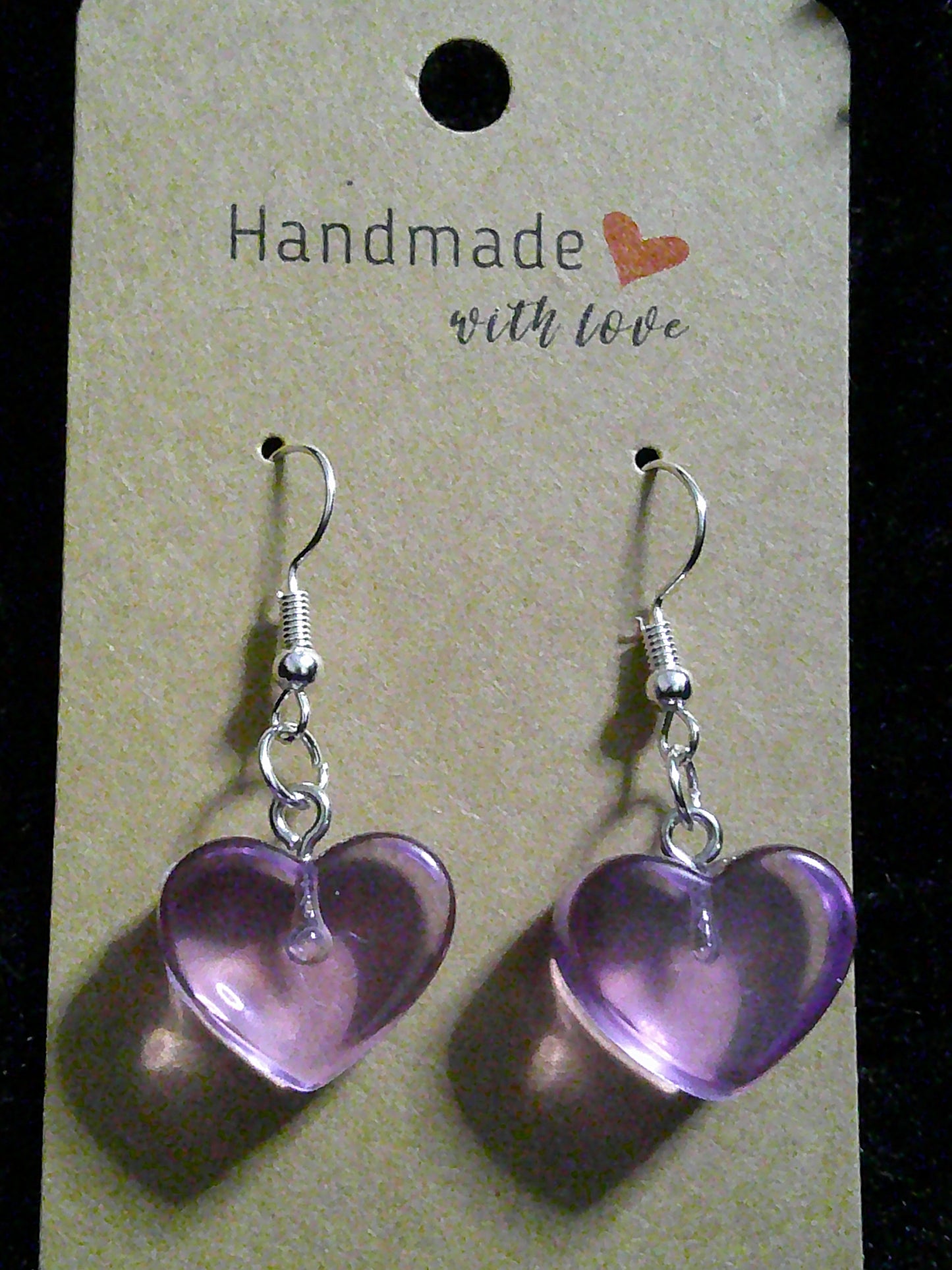 Light Purple thick heart