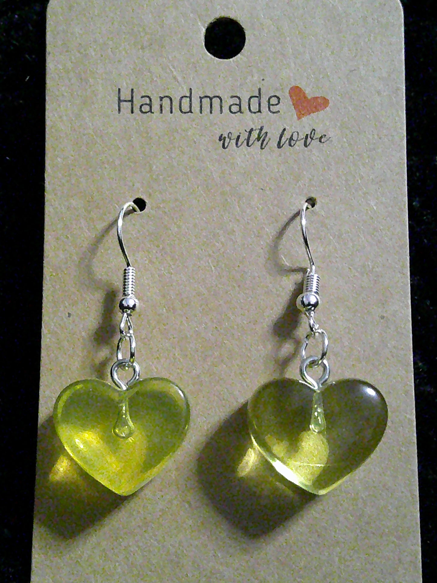Yellow thick heart