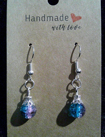 Turquoise/purple drop