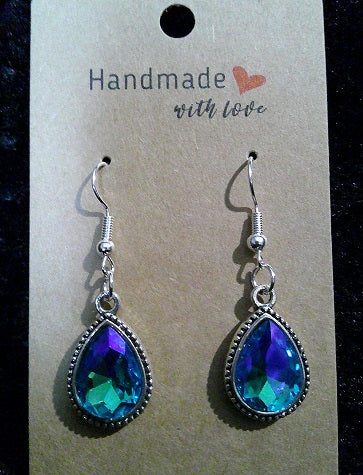 Turquoise teardrop