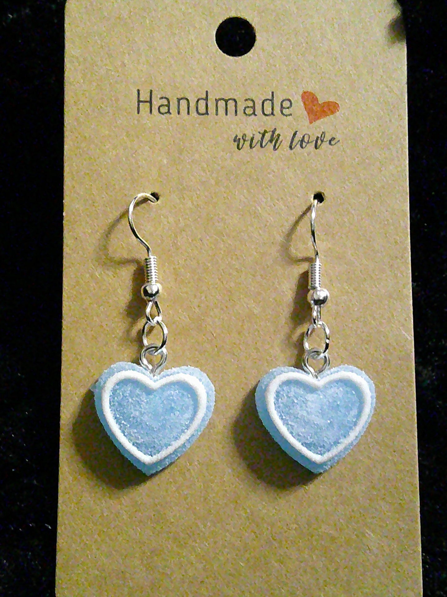 Sugar turquoise heart