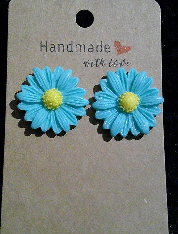 turquoise sunflowers