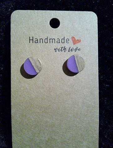 wood grain/lavender