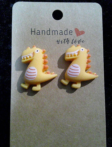 yellow dinosaur