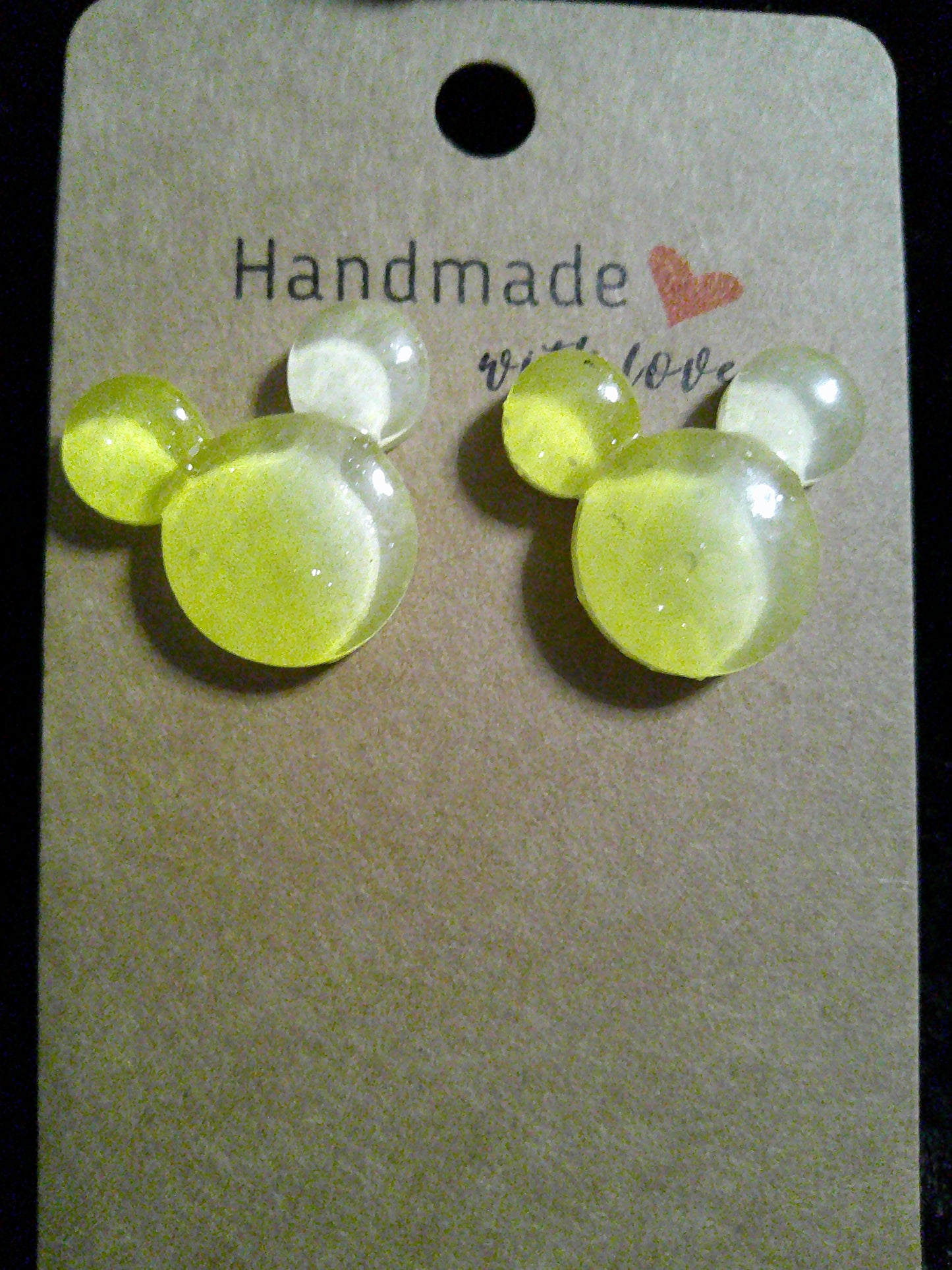 Yellow mouse ears